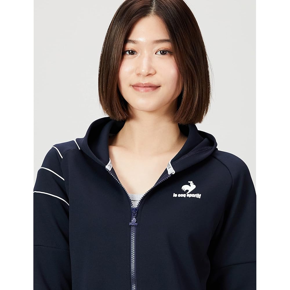 [Le Coq Sportif] Jersey, Long Sleeve, Sweat Absorbent, Quick Drying, Stretch, UV Protection, UPF50, Training, Running, Soft, Women's