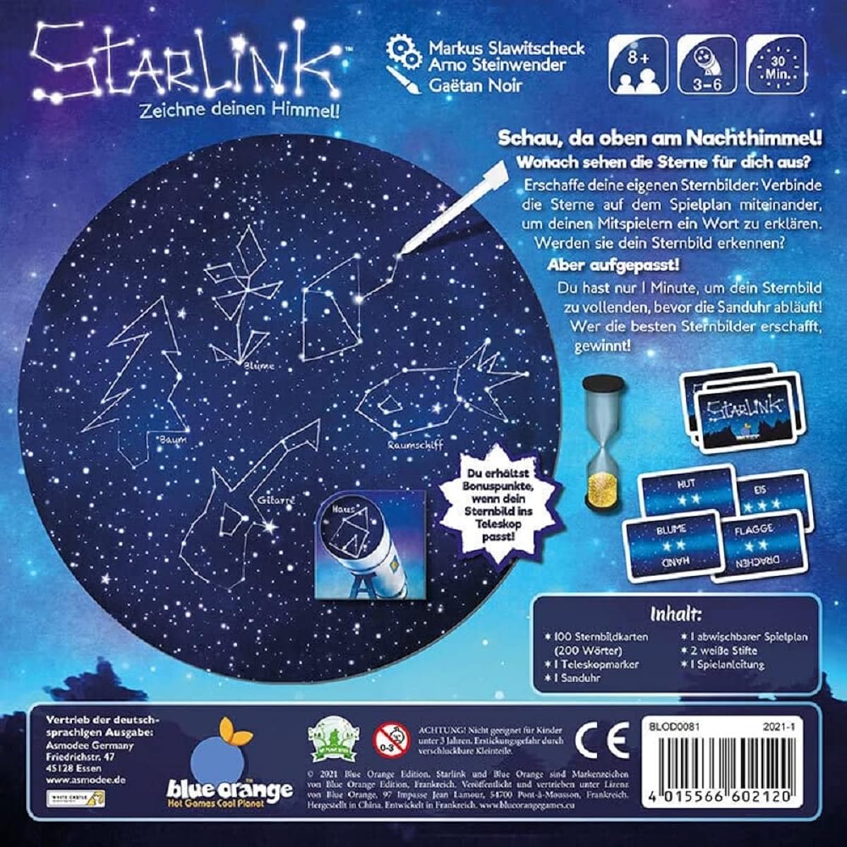 Asmodee Starlink Family Game German
