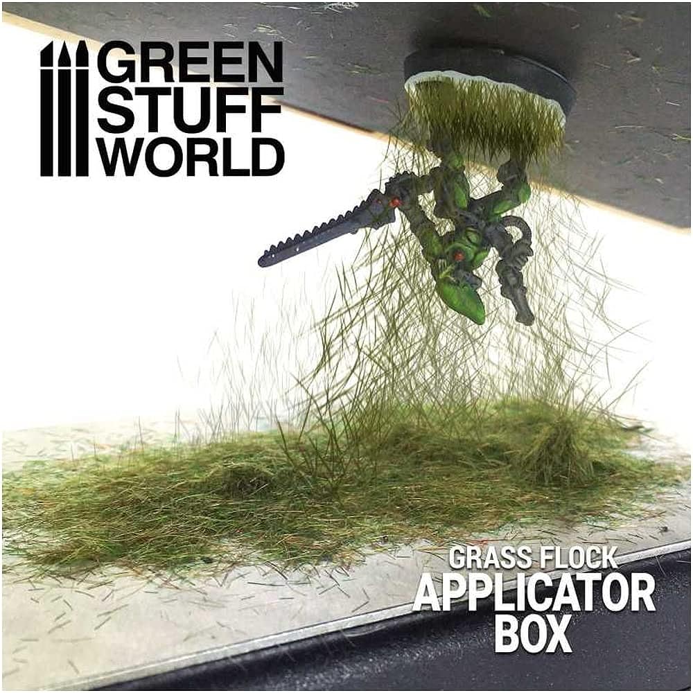 Green Stuff World Glass Flock Applicator Box Box Type Electrostatic Raiser Model Tool GSWD-2798