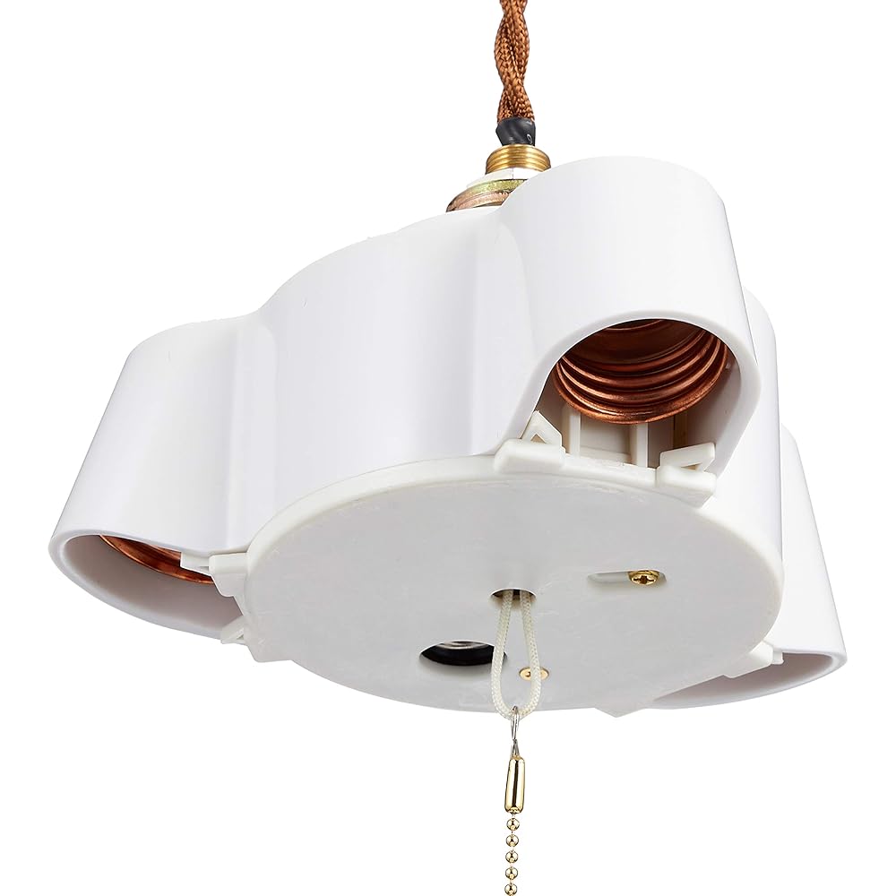 Tokyo Metal Pendant Cord Set Brown 3 Lights CKBR-3W