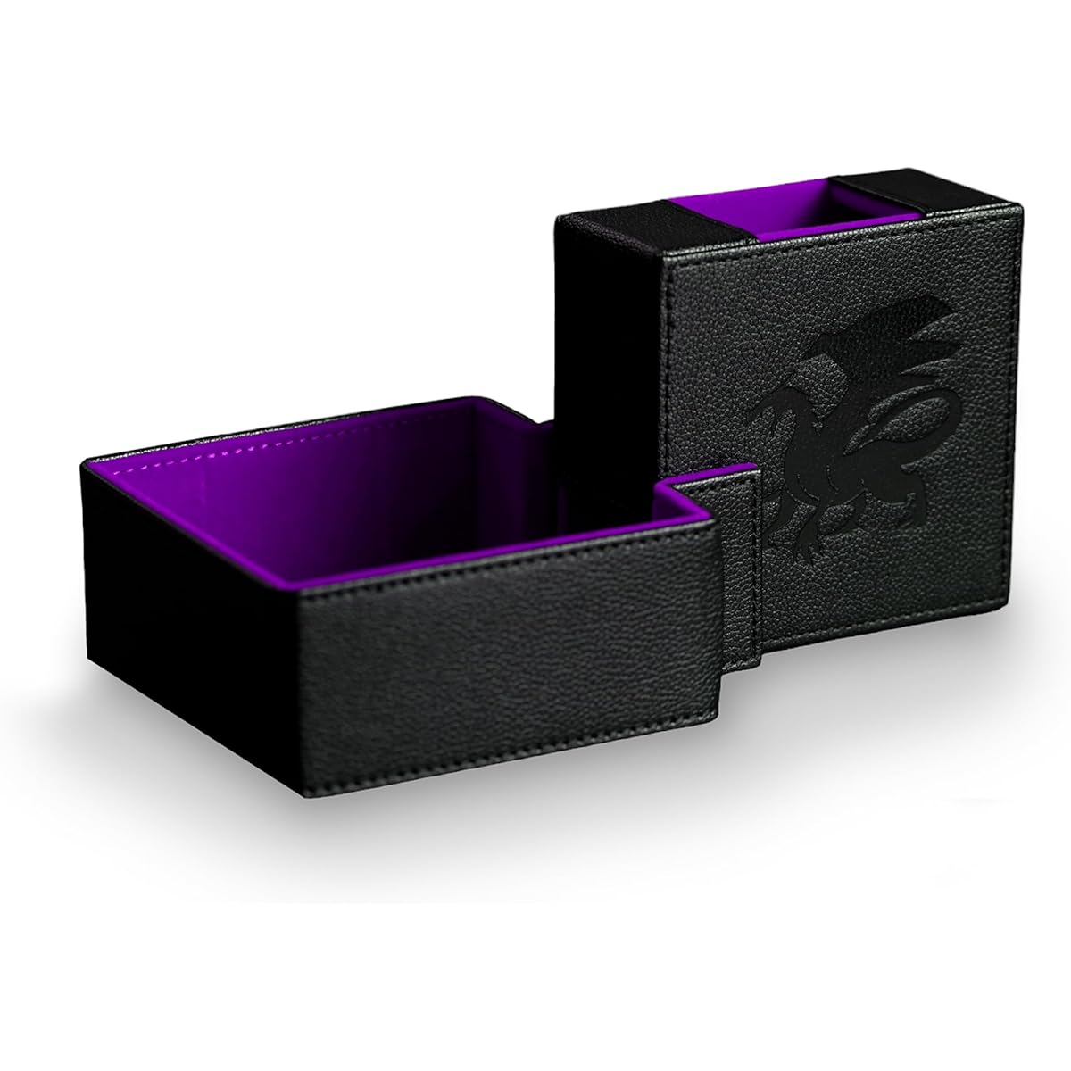 AKO DICE Tower and Dice Case for Tabletop Games, Purple