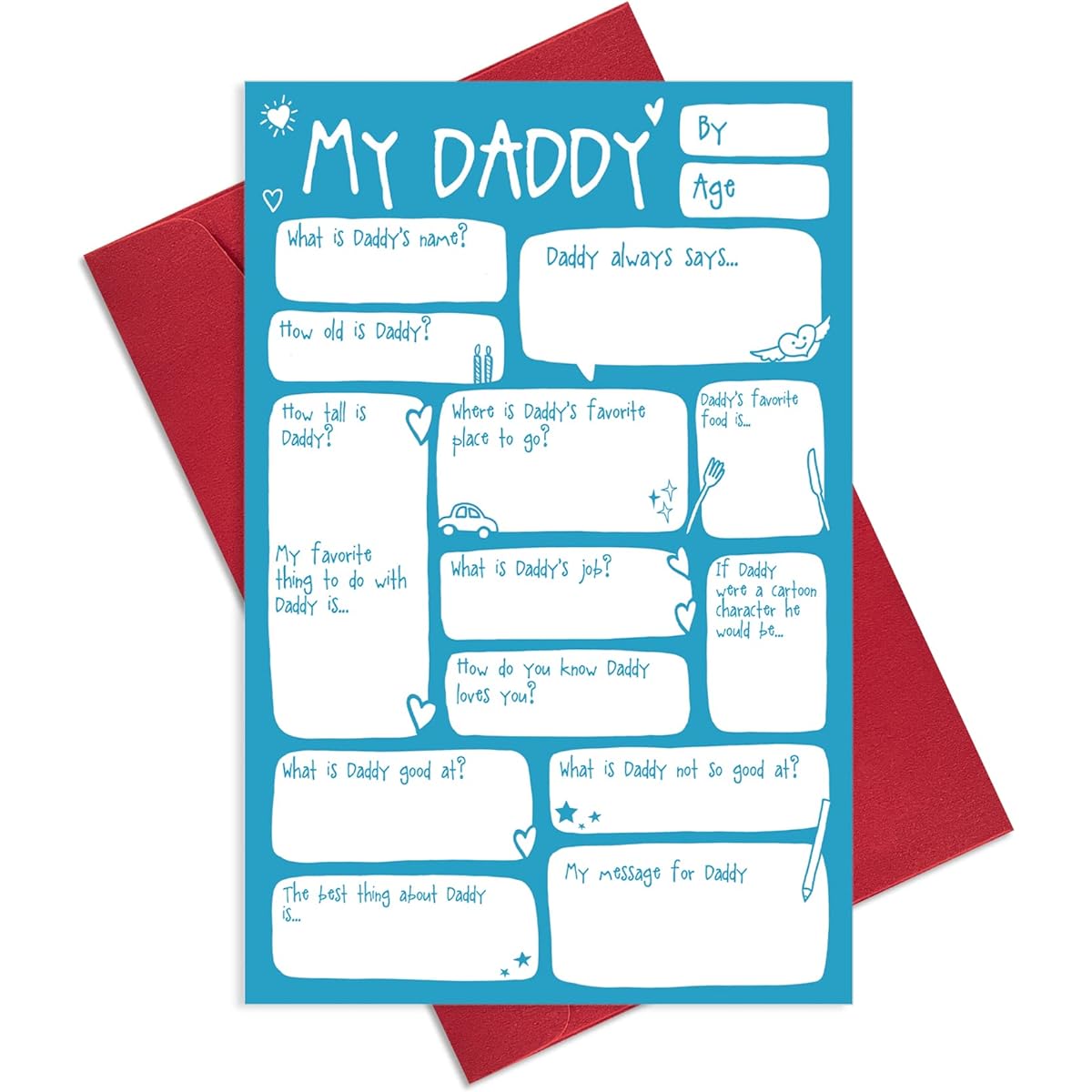 Ogeby Funny Scratch Off Father's Day Cards Humorous Birthday Cards for Dad Scratch Cards 3 to Win