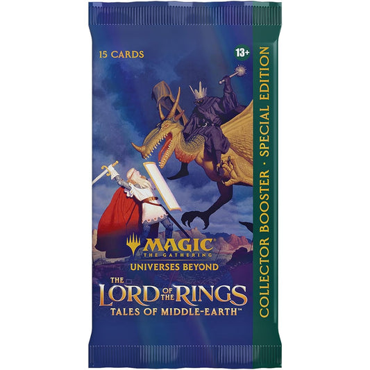 Magic: The Gathering The Lord of The Rings: Tales of Middle-Earth Special Edition Collector Booster - 15 Magic Cards