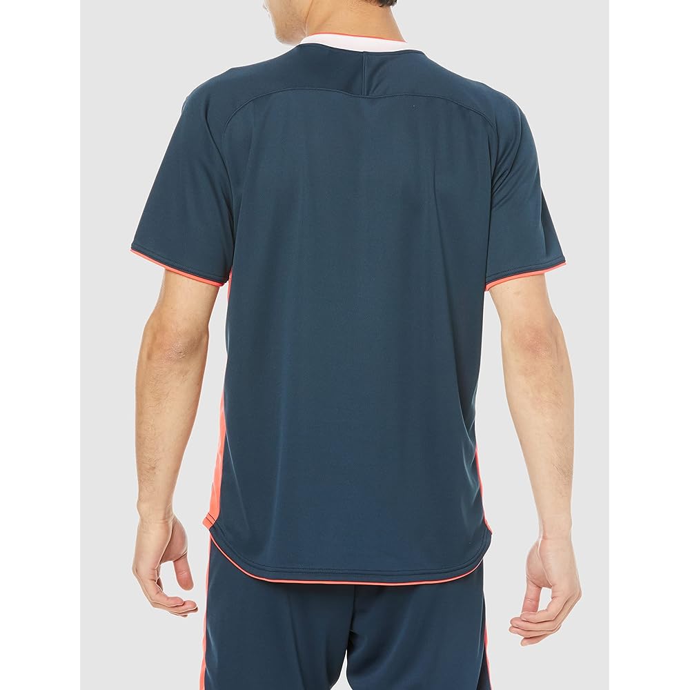 [Mizuno] Badminton Wear Game Shirt Short Sleeve Sweat Absorbent Quick Drying 72MAA006
