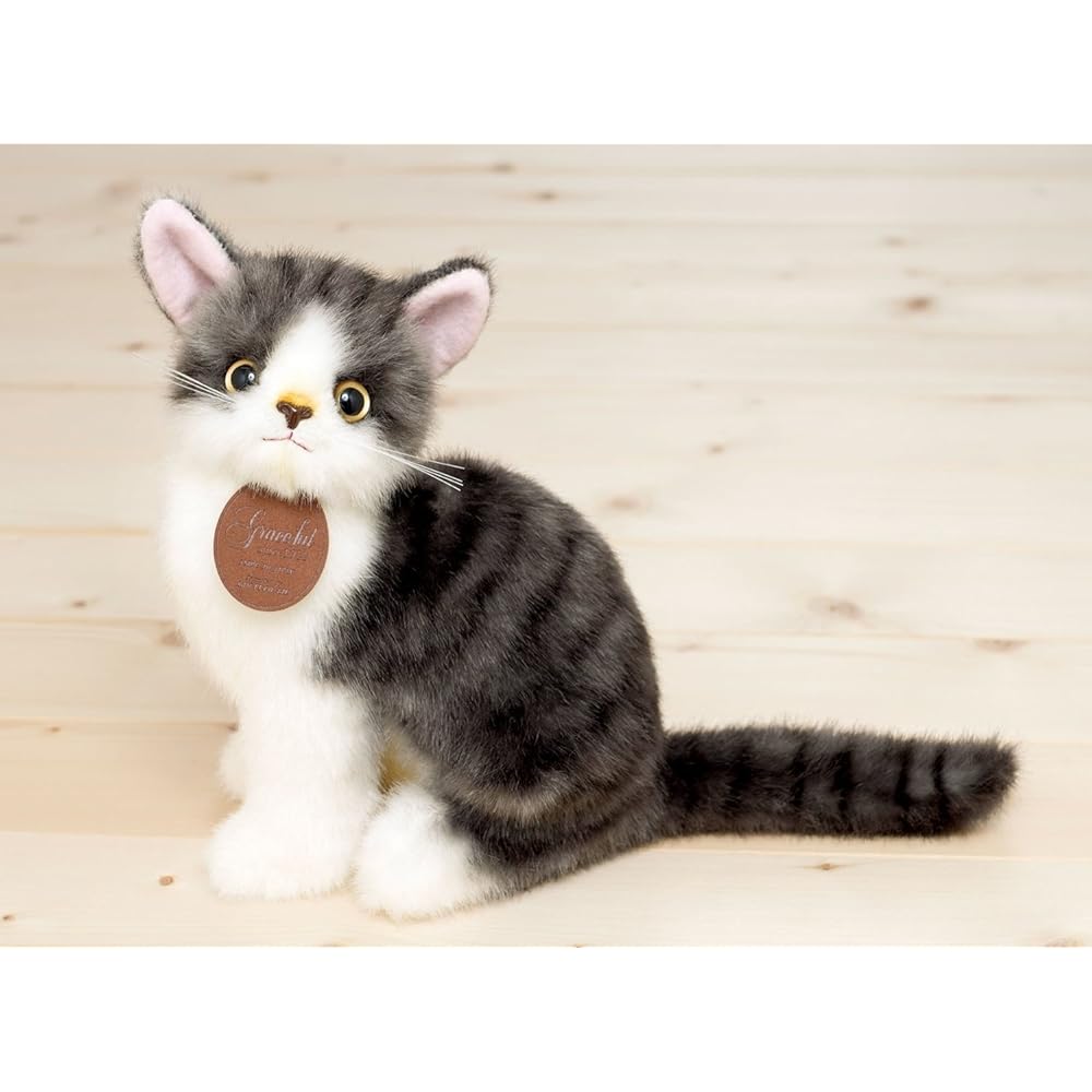 Sanei Boeki Original Plush Graceful (Made in Japan) Hachiware Sitting W17 x D11.5 x H23cm Cat I-6851