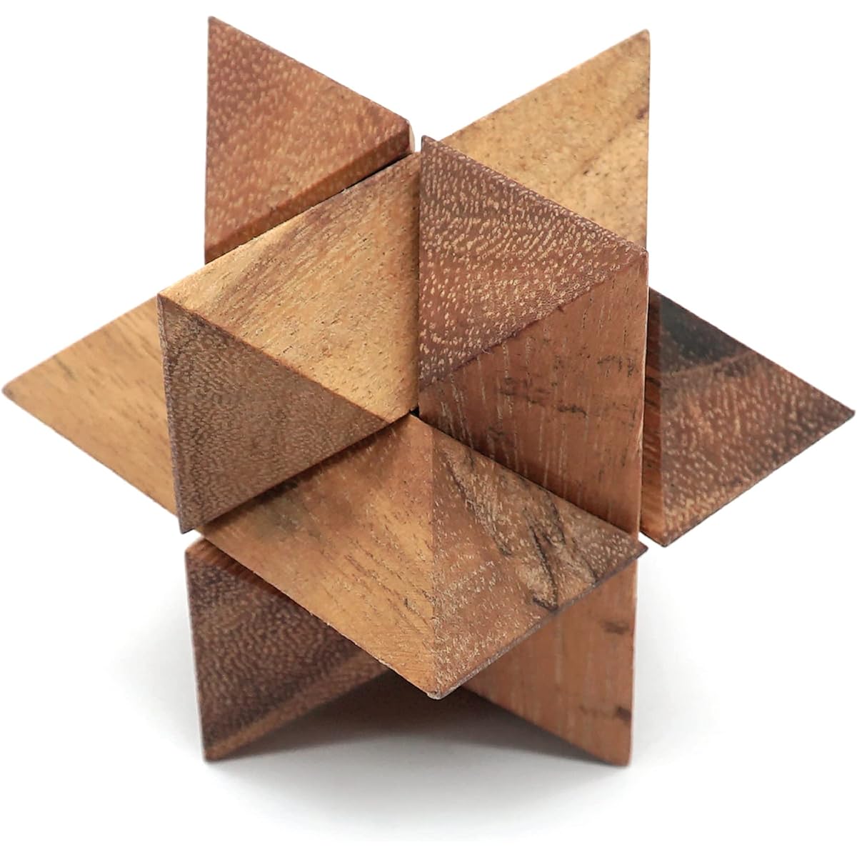 Adult Game Gifts Wooden Star Cube Puzzle Game Brain Teaser Game for Kids and Teens Fun and Entertainment and Educational Tool for Parents