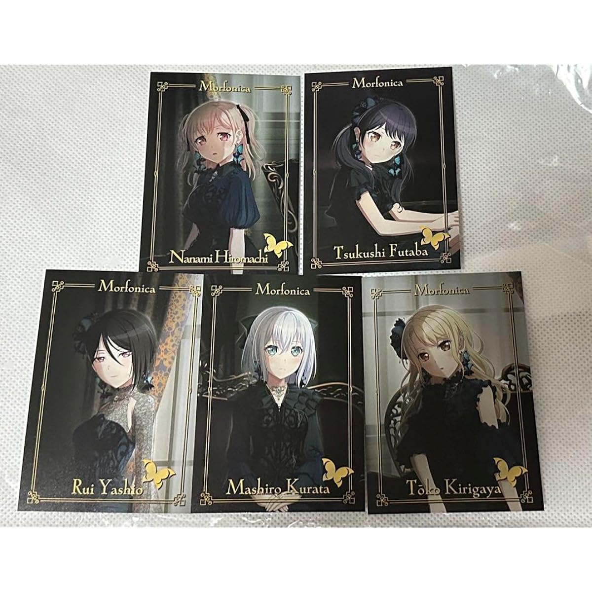BanG Dream! Morfonica Mini Album forte Character Cards 5 pieces