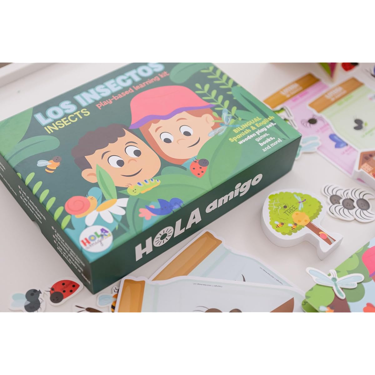 My Bilingual World:Hello, Garden of Insects! - ¡Hola, Garden of Insects! Bilingual Learning Kit
