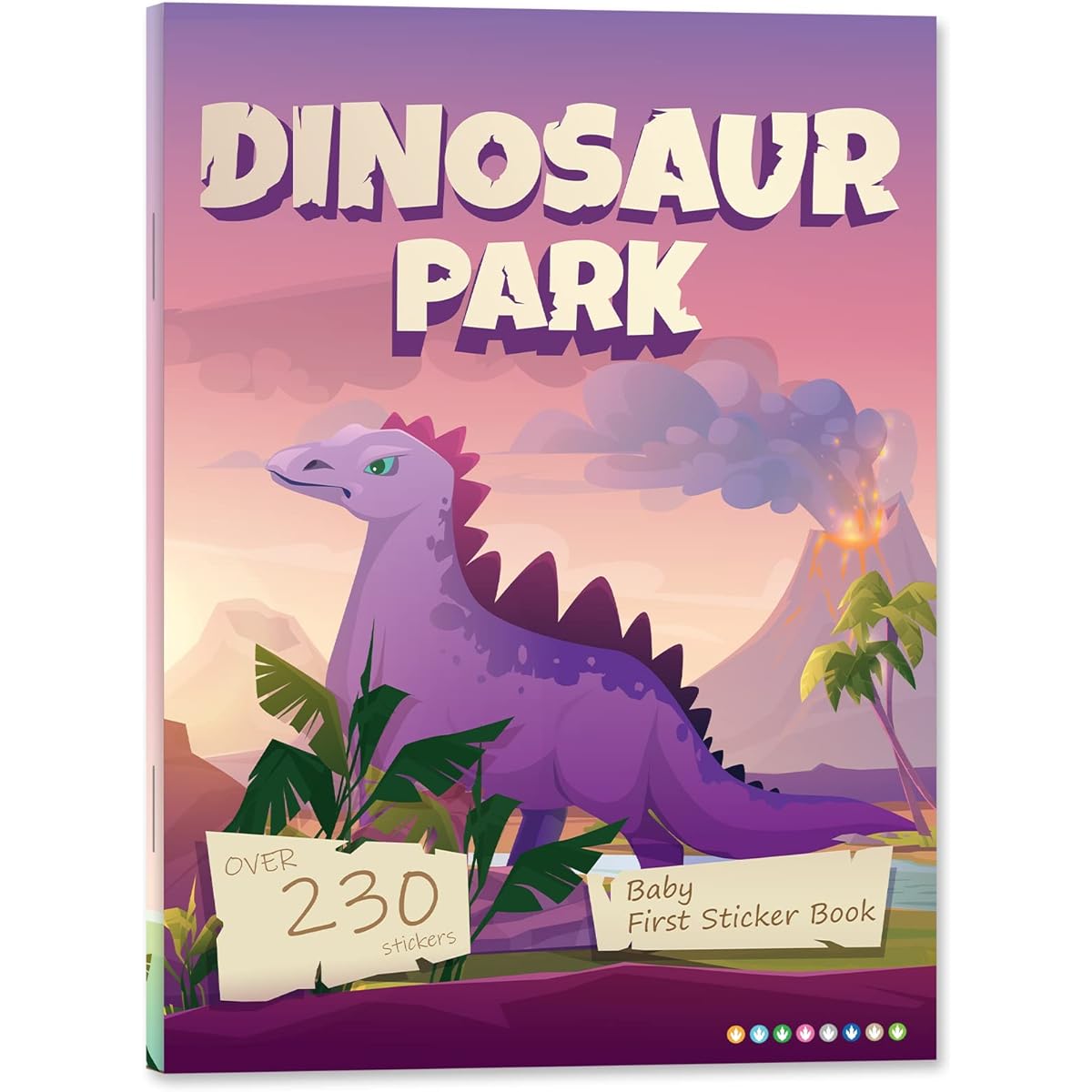 Sticker Book Dinosaur