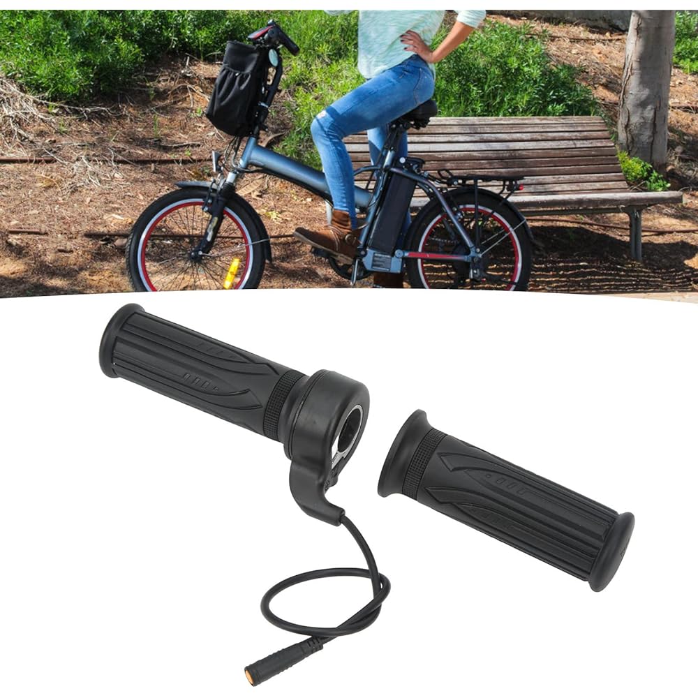 20X Handlebar Throttle Twist Grip Rubber Accelerator Handle Grip Mid Drive Motor Mountain Bike Electric Bicycle