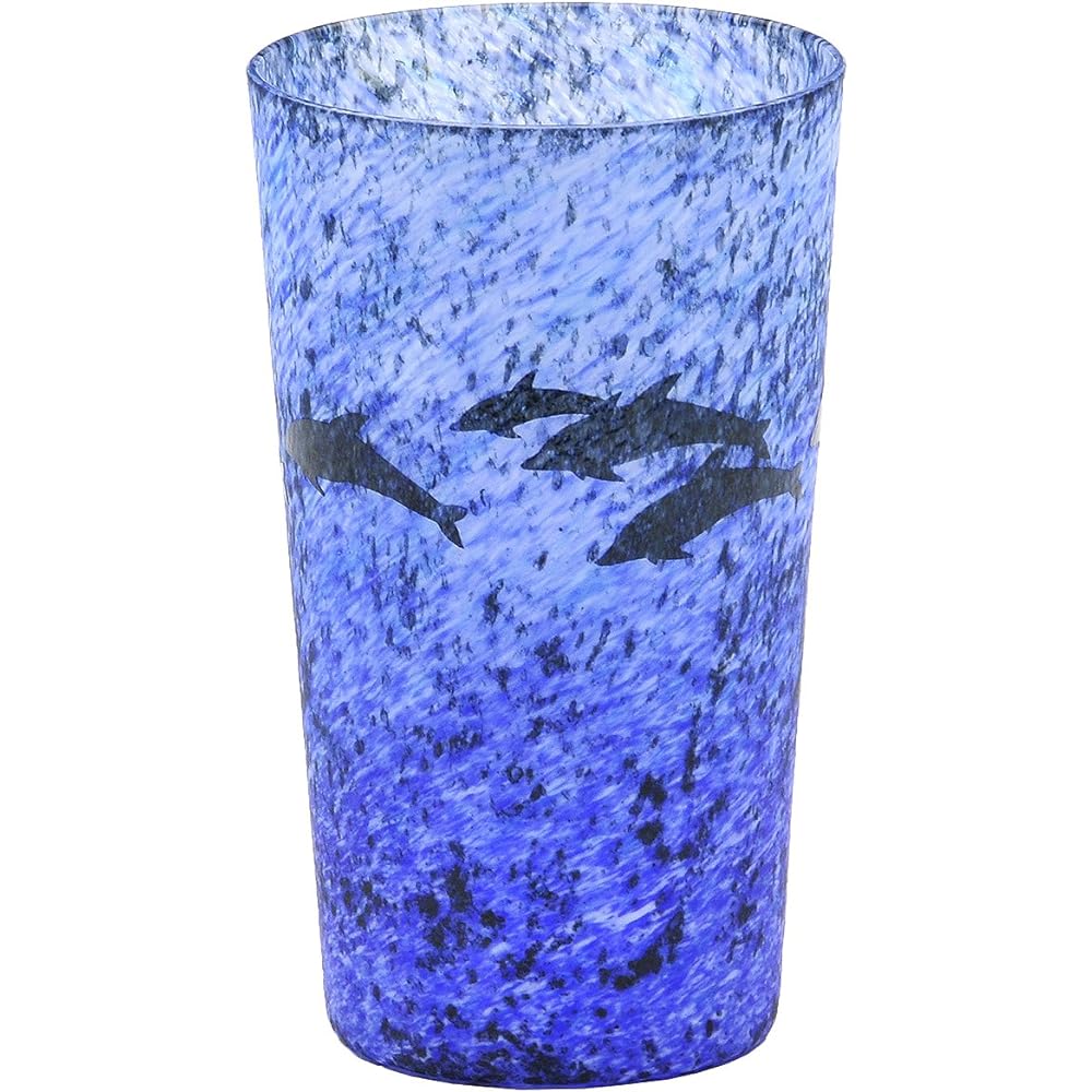 Tsukiyono Kobo Curved Glass Tabidachi Beer Glass T1-0467
