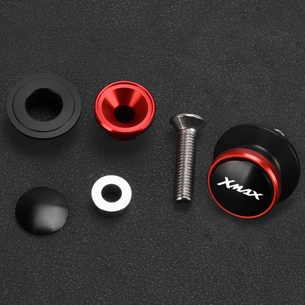 Rocker Spool Slider Yamaha X MAX XMAX 125 250 300 400 XMAX125 XMAX250 XMAX300 XMAX400 Accessories 6mm Swingarm Spool Rear Stand Screw Slider (Color : 6MM-8)