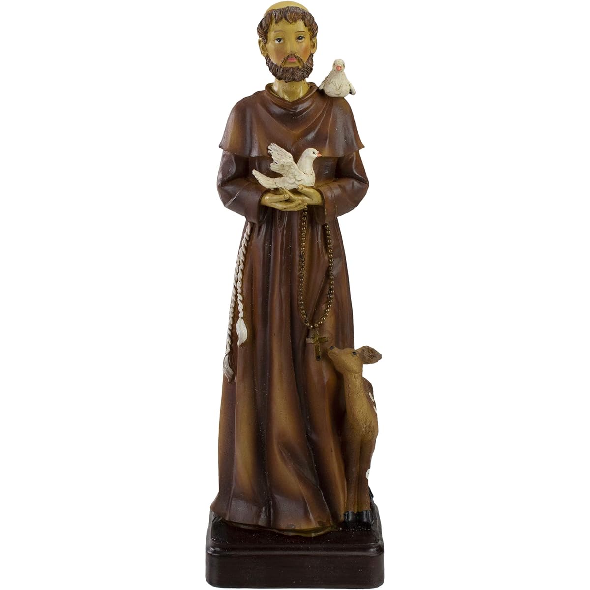 Northlight 12.5" Saint Francis of Assisi Religious Figurine