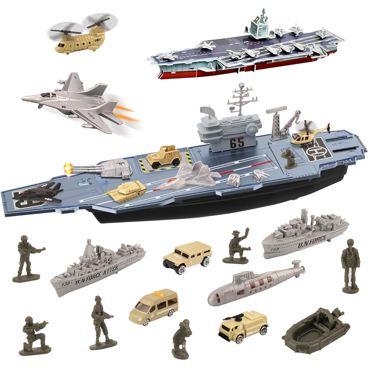 UNIH aircraft carrier toy