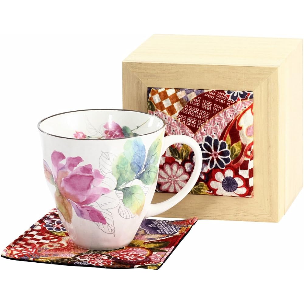 Ceramic Indigo Rose Incense Sencha with teapot Rose Size: Approximately φ9.2 H6.7 03476