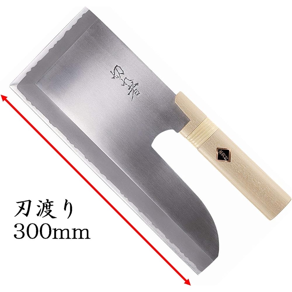 Hounen Kihan High quality stainless steel noodle cutting knife left A-1043