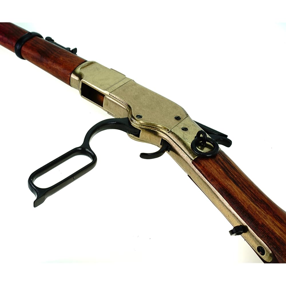 Denix Imitation Gun (Decoration) 1140L Winchester M66 Gold 19th Century