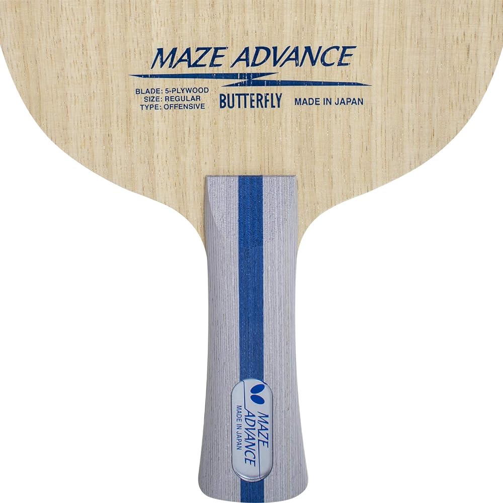 Butterfly Table Tennis Shakehand Racket Mace Advance FL 37141 Blade Size: 157 x 150mm