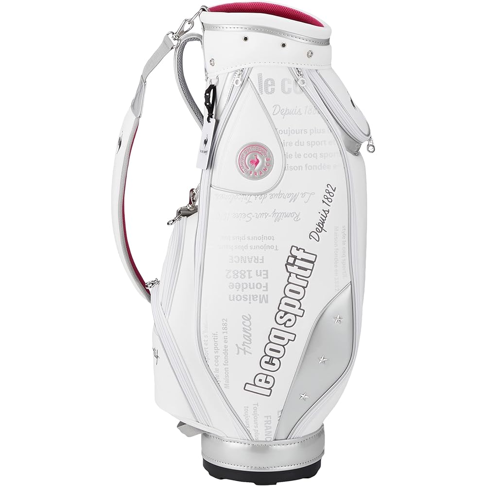 [Le Coq Sportif] Golf Caddy Bag Lightweight 3.0kg 8.5 Type 5 Division Compatible with 46 Inch QQCTJJ01 Women's