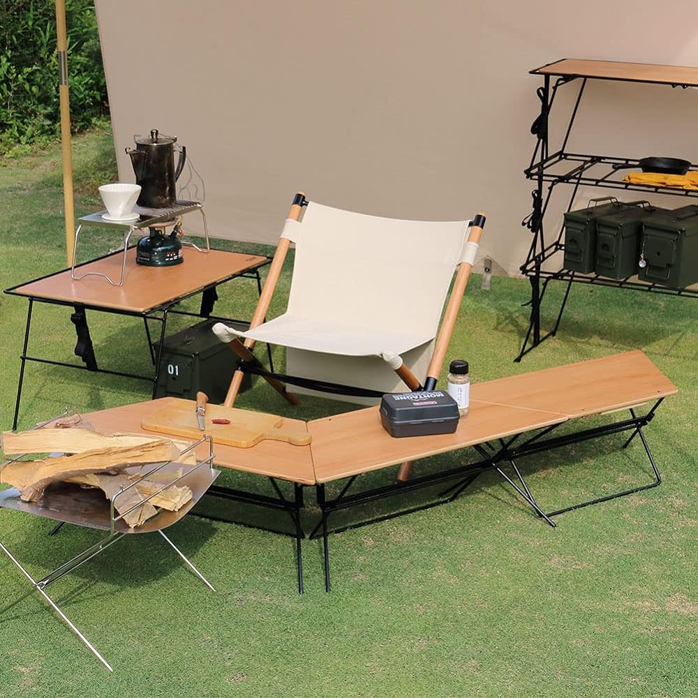 Hang Out Bonfire Table Arch Table Arch Table FRT-7030WD Wood 3 Connections