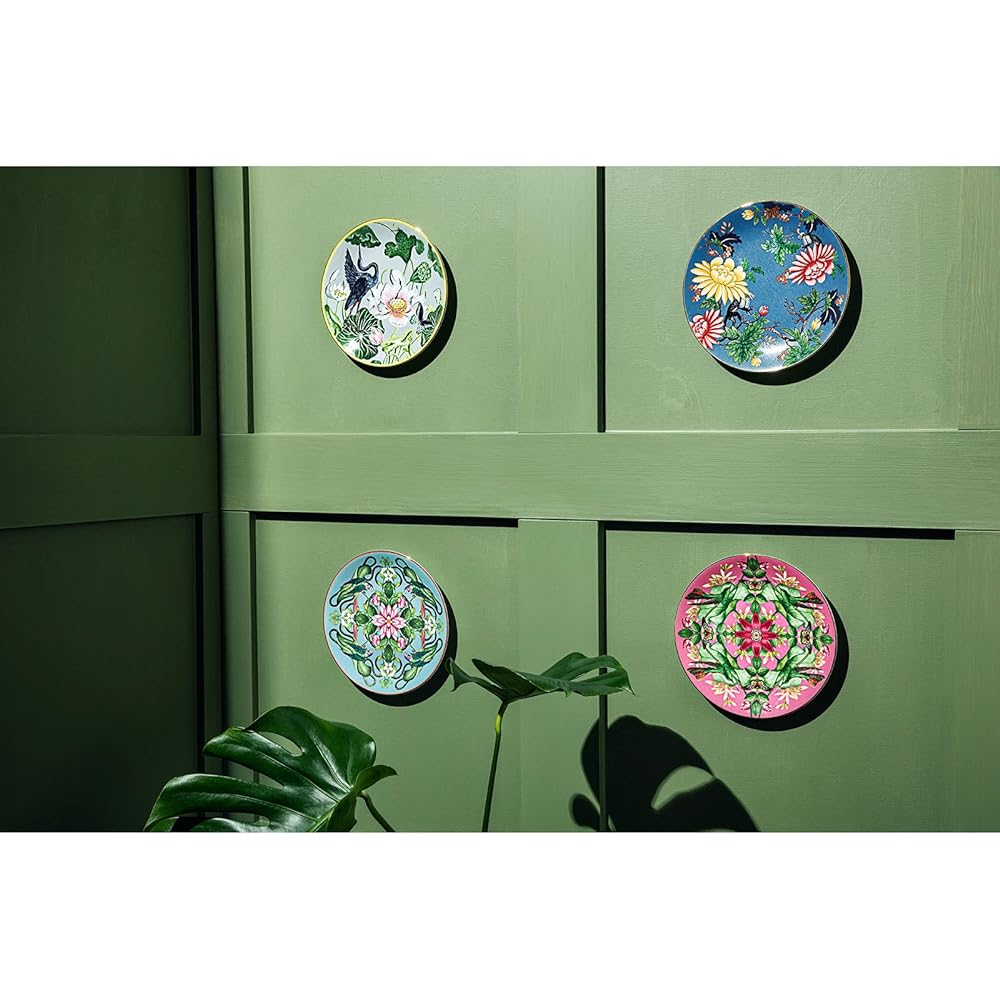 [Regular Imported Product] Wedgwood Wanderlust Pink Lotus Plate Dish 20cm Wedding Gift Present 1057260