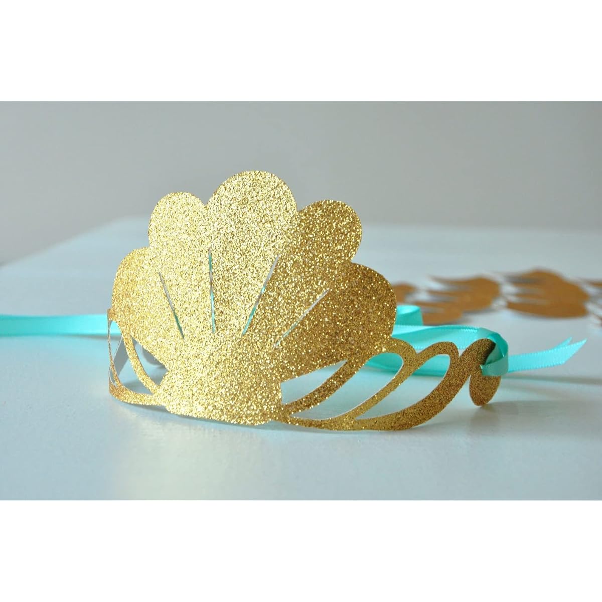 Confetti! Mermaid Crown | Mermaid Party - Mermaid Birthday Party - Under the Sea Party - Seashell Crown - Mermaid Party Supplies - Mermaid Party Favors (Mermaid Crown)