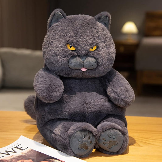 Stuffed toy cat, cute cat stuffed toy, fluffy, soft, cute, soothing, sewn, cute, huggable, cat doll, for children, lover, girlfriend, girl, birthday, anniversary, wedding, Christmas, Valentine's Day, present