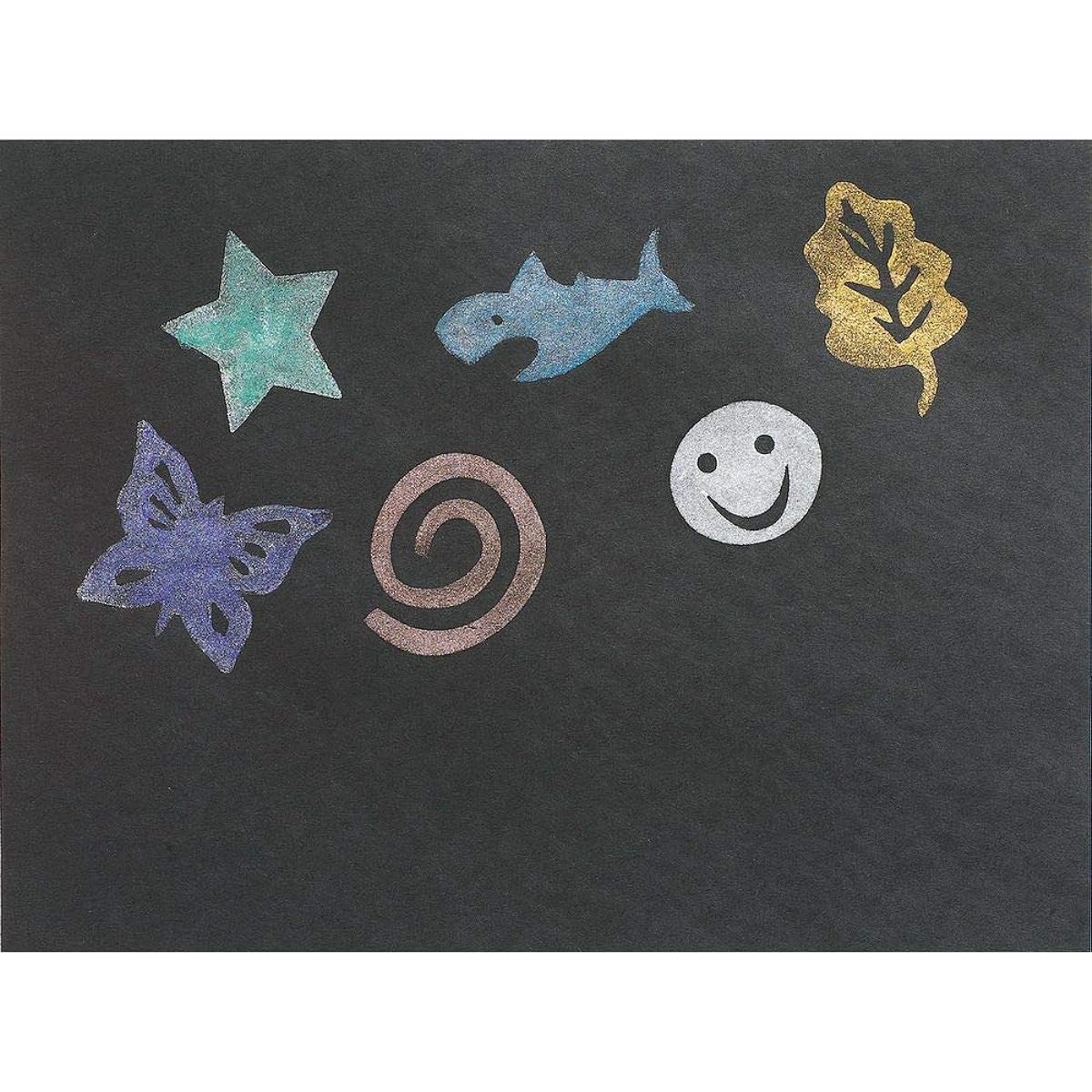 Colorations Metallic Washable Stamp Pad - Set of 6 (Item #metstamp)