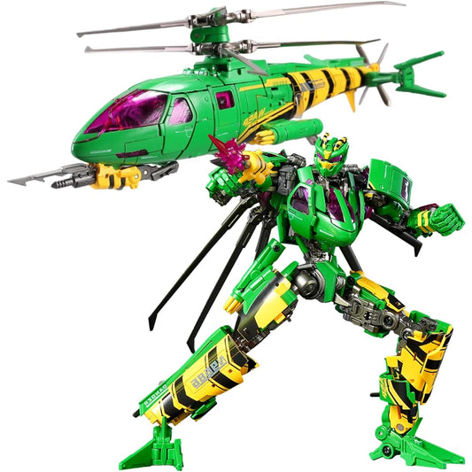 Transformation Toys Model Trojan TH-01 Waspine Helicopter Hurricane Action Figure 6.5"