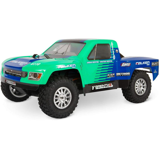 Losi RC Truck 1/10 Tenacity TT Pro 4 Wheel Drive Brushless SCT RTR Battery and Charger Not Included DX3 & Smart Falken LOS03019V2T2