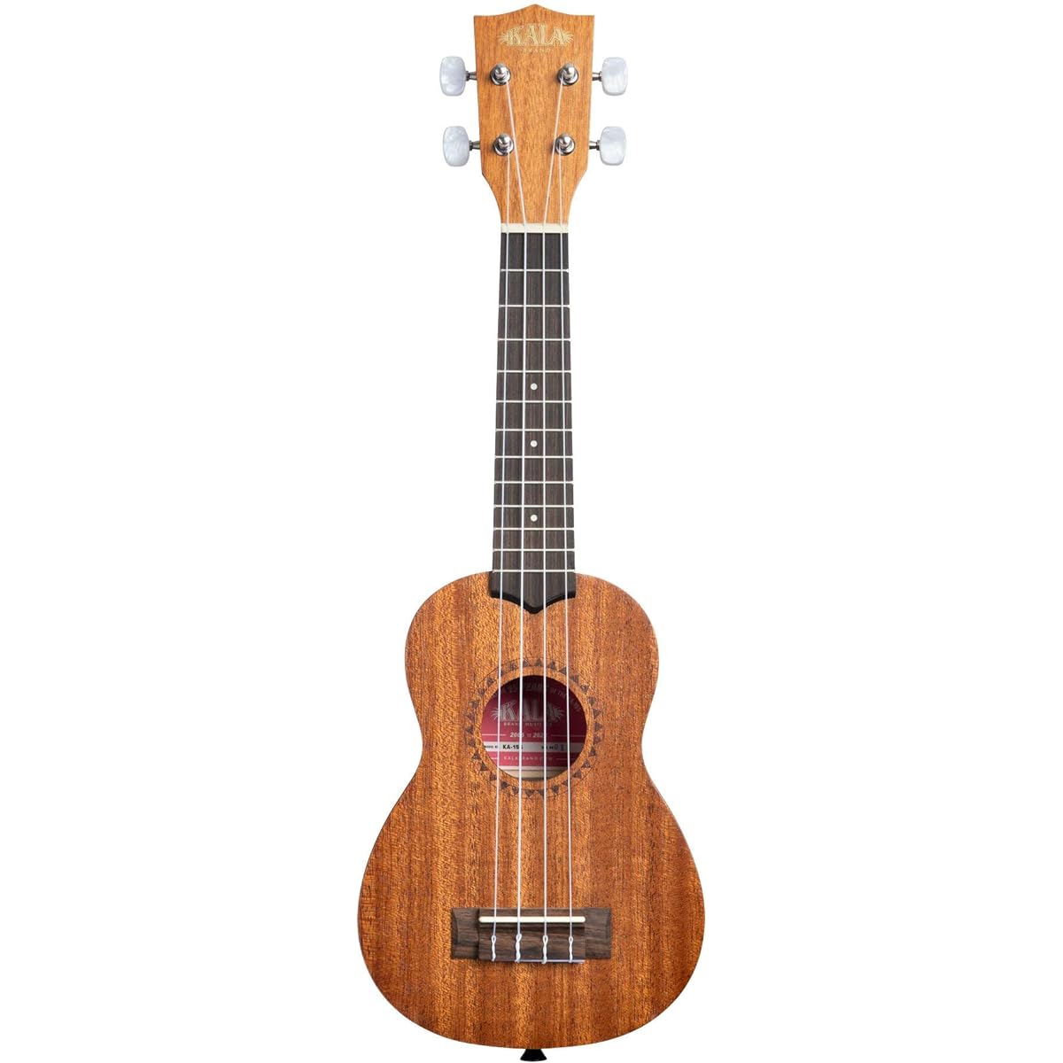 KALA Ukulele KA-15 Series Mahogany Body Soprano KA-15S (Case Included) [Official Japanese Product]