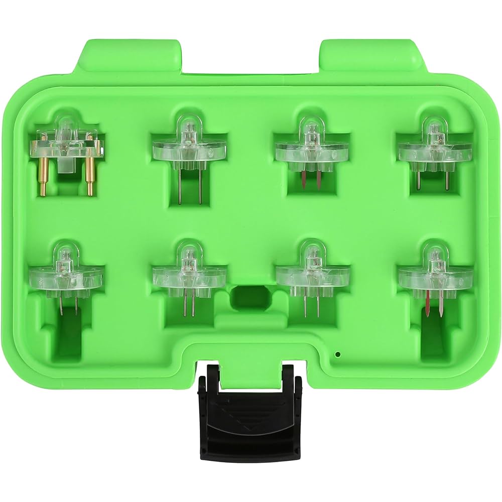 OEMTOOLS 37161 8-Piece Noid Light Set Diagnoses Automotive Ignition or Fuel Injection System Problems Compatible with Almost All Modern Automobiles, Mechanic Tools Includes Carrying Case