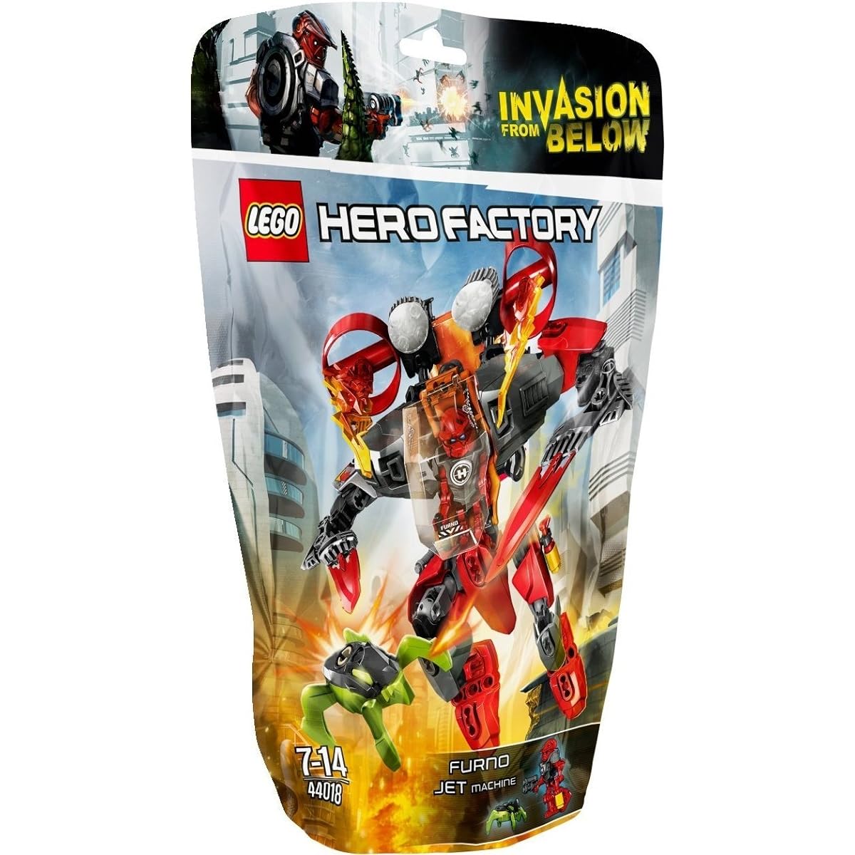 LEGO Hero Factory Furno Jet Machine 44018