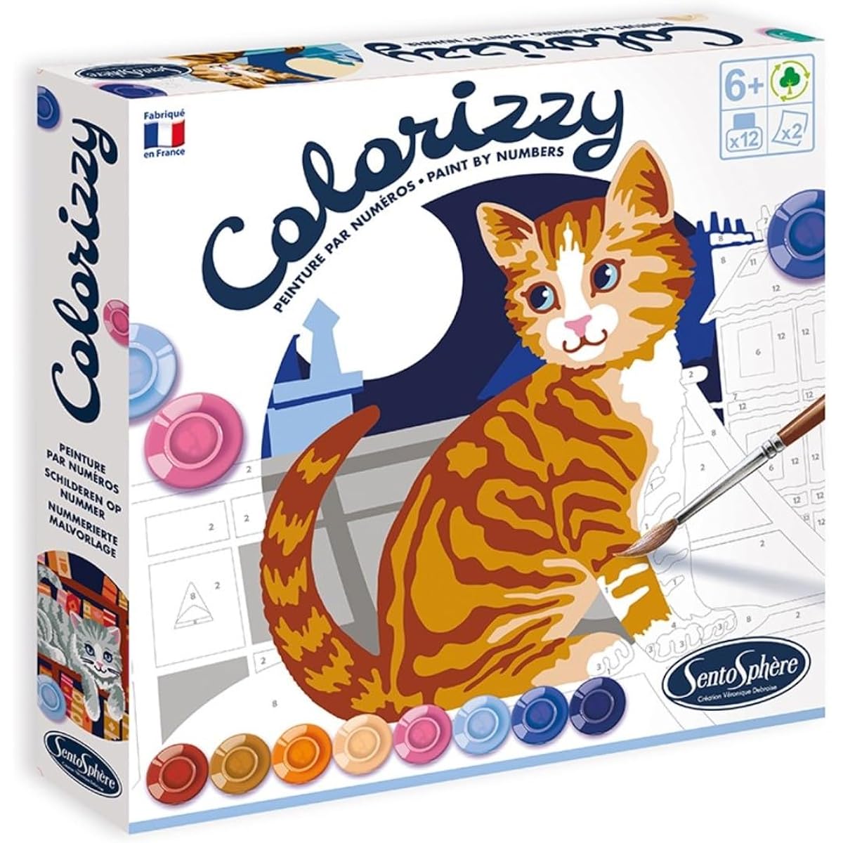 Colorizzy Paint by Numbers - Cats