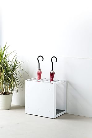 TERAMOTO Panel Umbrella Stand 36 White UB2990368