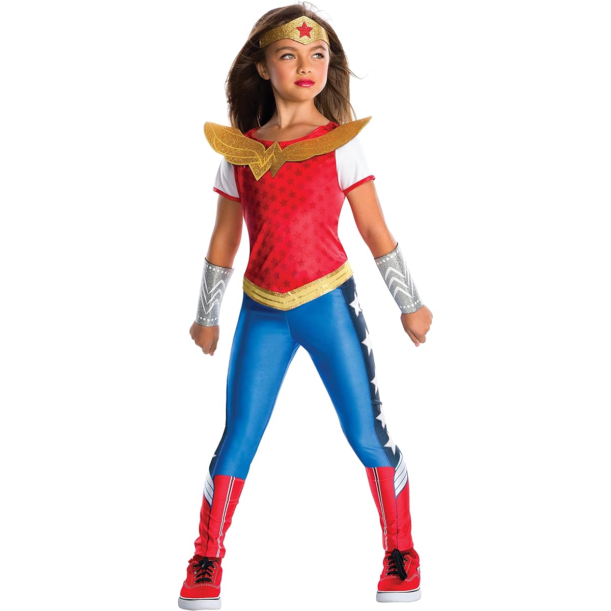 Rubie's Children's DC Super Hero Girls Deluxe Wonder Woman Costume Medium