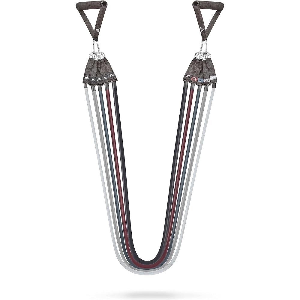 [Released in January 2023] Adidas Resistance Tube Set (Door Anchor, Ankle Strap Included) ADTB-10507