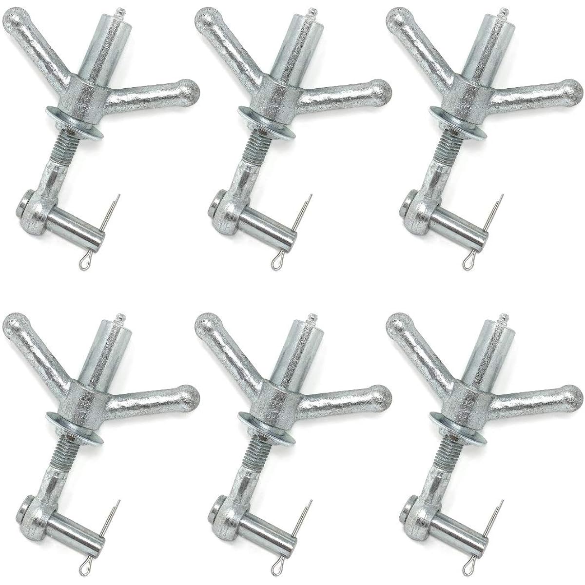 Gloxco Greasable Wing Nut Assembly for Manway, 5/8" Eye Bolt, 5-1/2" Length (WNA-1010-0002)