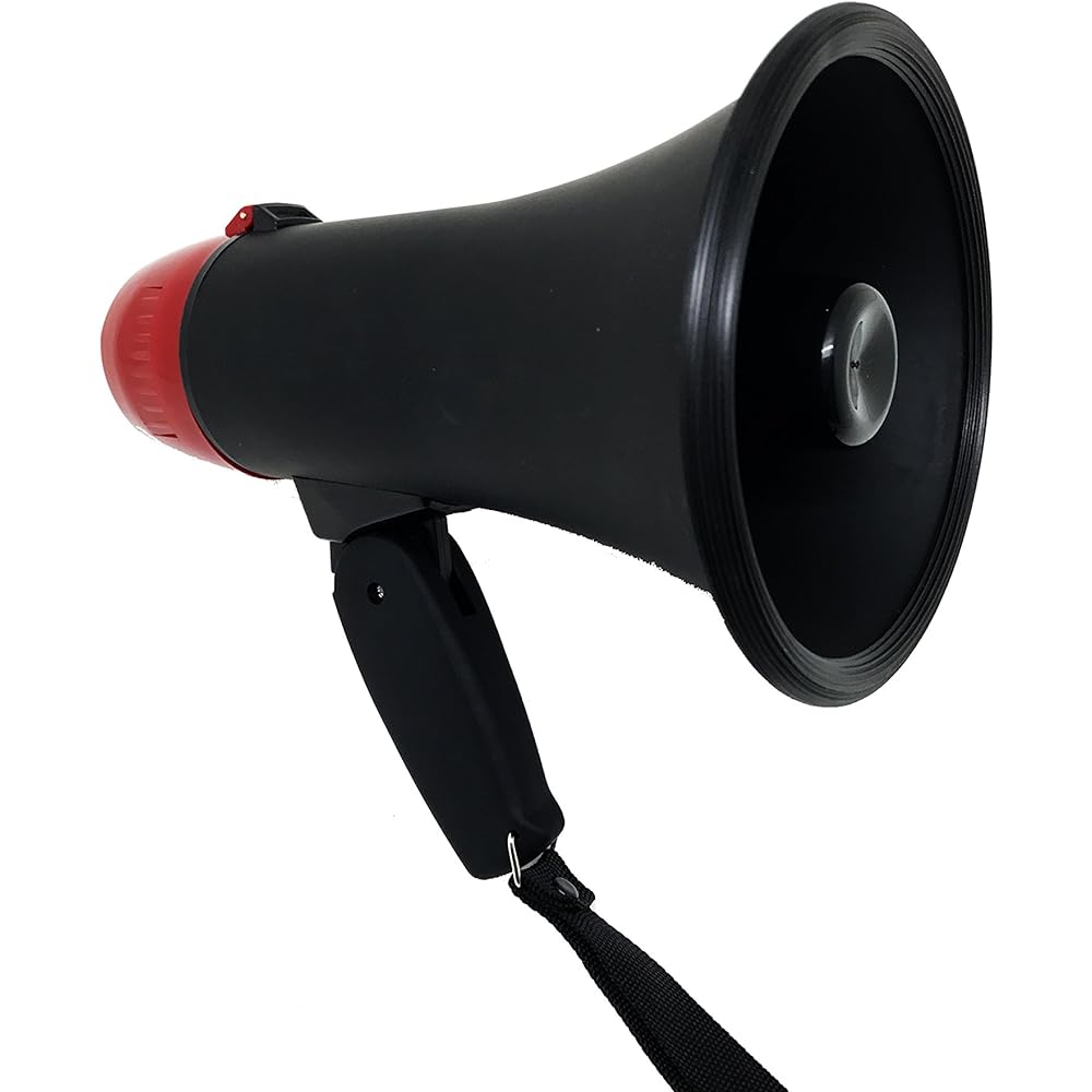 TOA Small drip-proof megaphone 6W with whistle sound ER-1106W