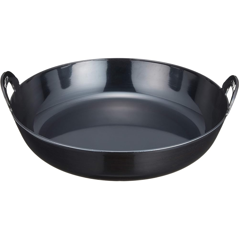 EBM iron press thick plate frying pan 39cm (plate thickness 3.2mm)