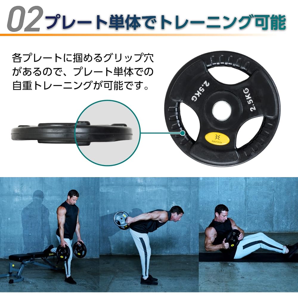 Body Tech Barbell Plate 1.25kg/2.5kg/5kg/10kg/20kg Hole Diameter 28mm Rubber Plate Barbell Plate Home Gym Muscle Training