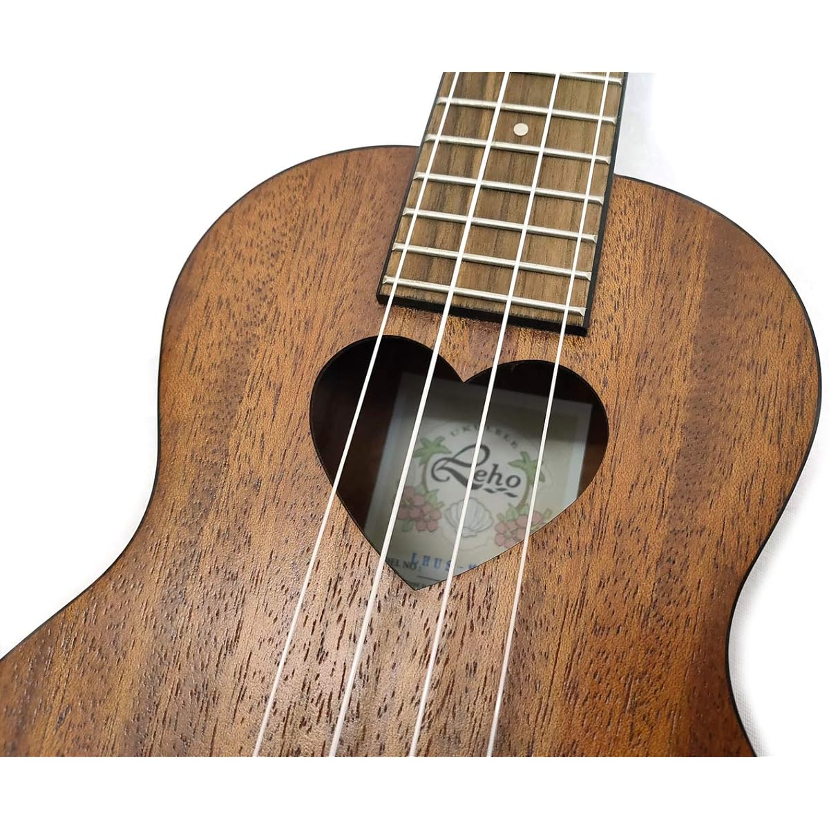 Leho Soprano Ukulele LHUS-MM-HEART Natural
