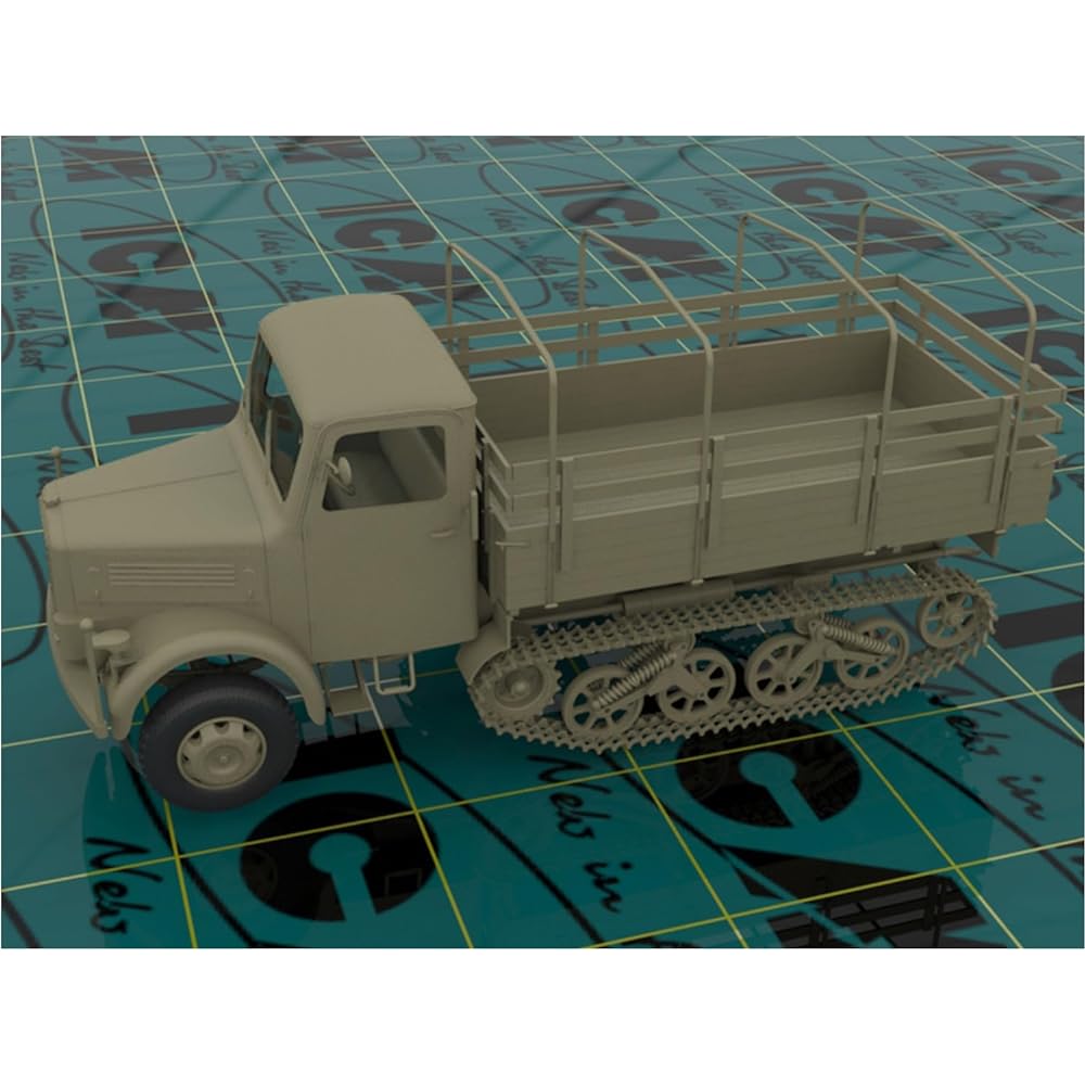 ICM 1/35 German Army KHD S3000/SS M Maltia Plastic Model 35453