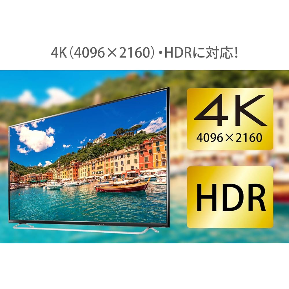 IO Data HDMI Cable 5m Premium Certified 4K HDR High Speed Japanese Manufacturer DA-PMH/5M