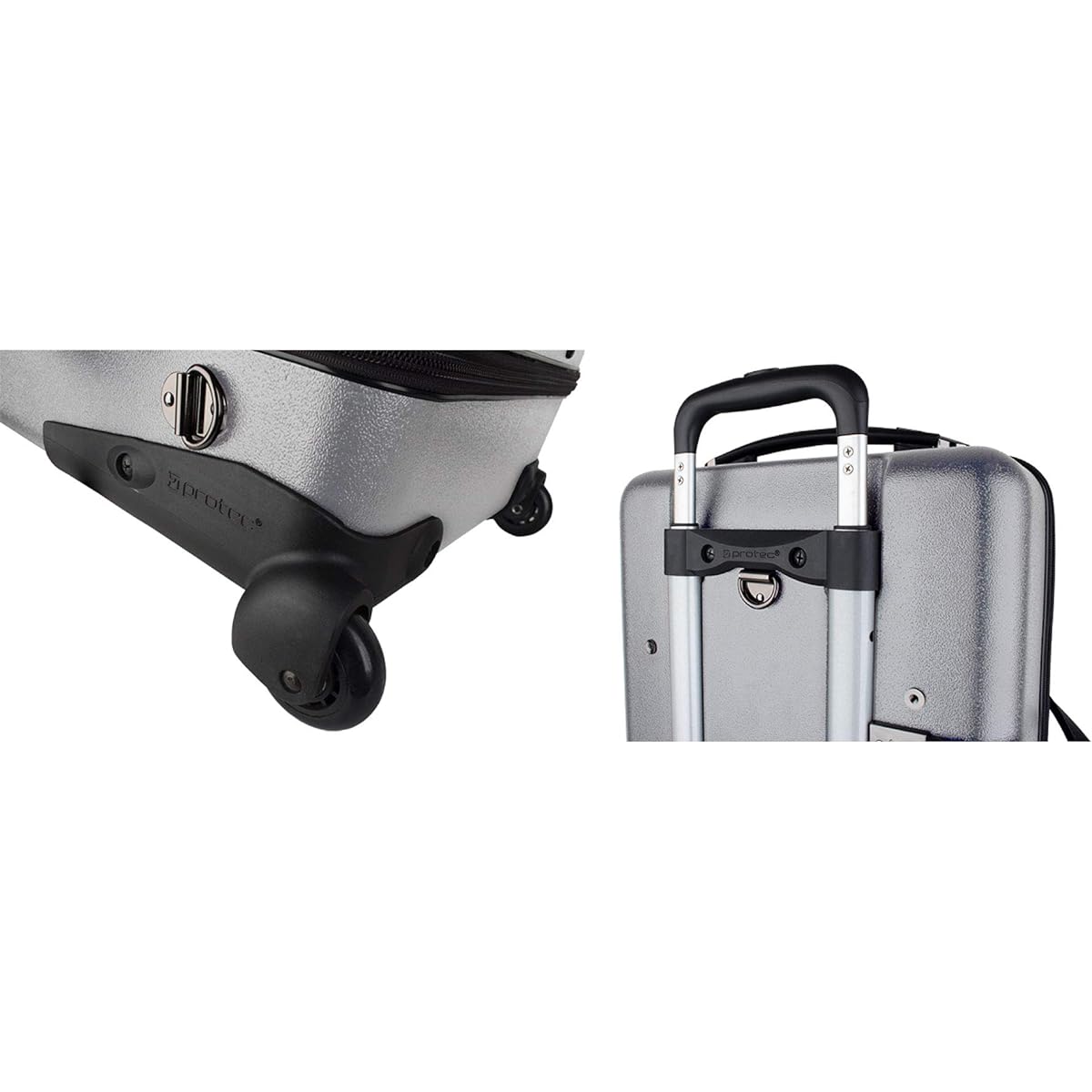 [PROTEC] Semi-hard case for trumpet with warranty 8 inches 7.37kg BLT301TSX Silver