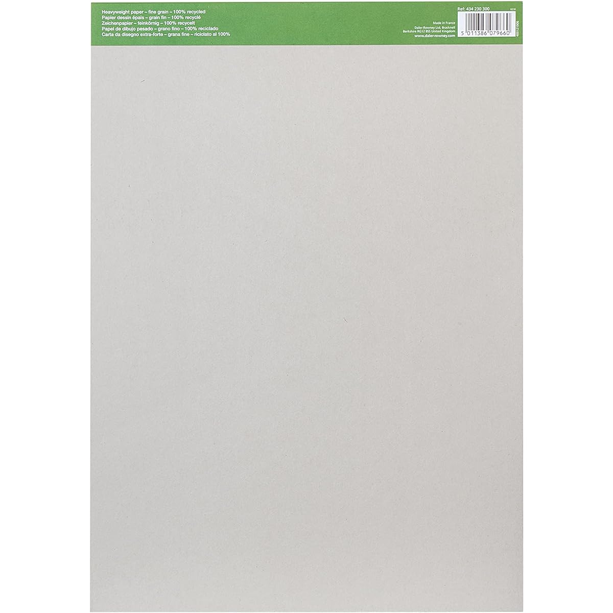 Daler Rowney 100% Recycled Paper Fine Grain 200G A3 Sketch Pad