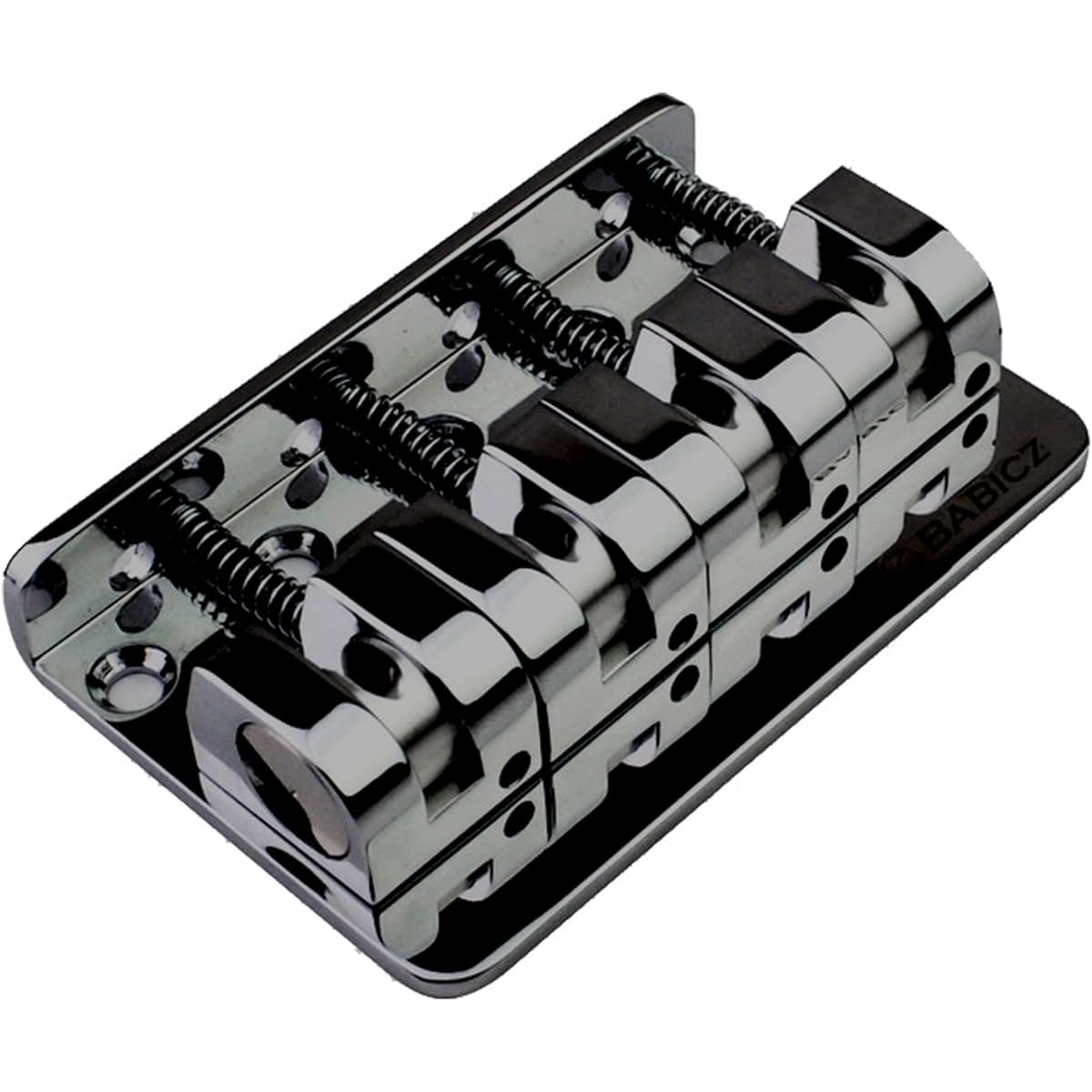 Babicz Full Contact Hardware FCH Z Series 4-String Bass Guitar Bridge (FCHZ4BK)
