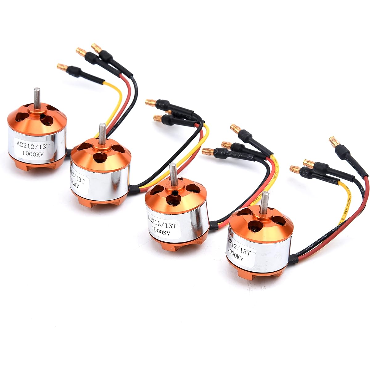 A2212 1000KV Brushless Outrunner Motor 13T 3.5mm Male Banana Connector for RC DIY Aircraft Multicopter Quadcopter Drone