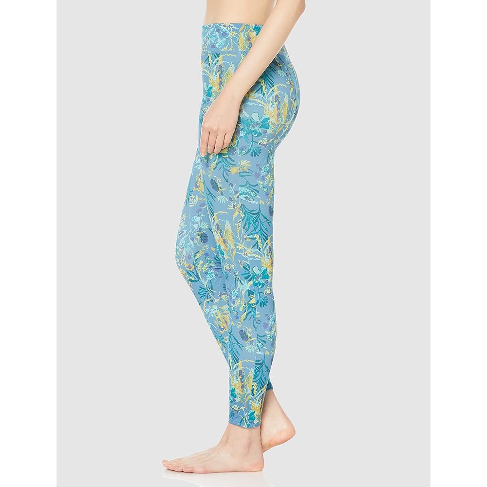 [Atsugi] Yoga Pants [Clear Beauty Active] Yoga Botanical Pattern Stretch Fit Yoga Leggings 49264PS Women's