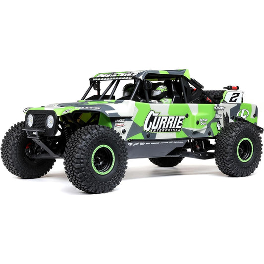 Losi RC Truck 1/10 Hammer Rey U4 4 Wheel Drive Rock Racer Brushless RTR Battery and Charger Not Included Smart and AVC Green LOS03030T2
